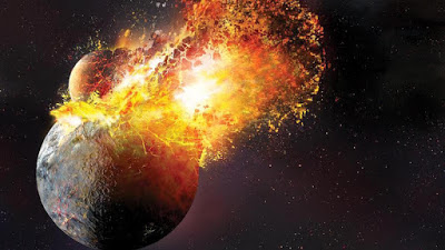 Novo estudo diz que a lua foi formada como resultado de um colisão espacial violenta
