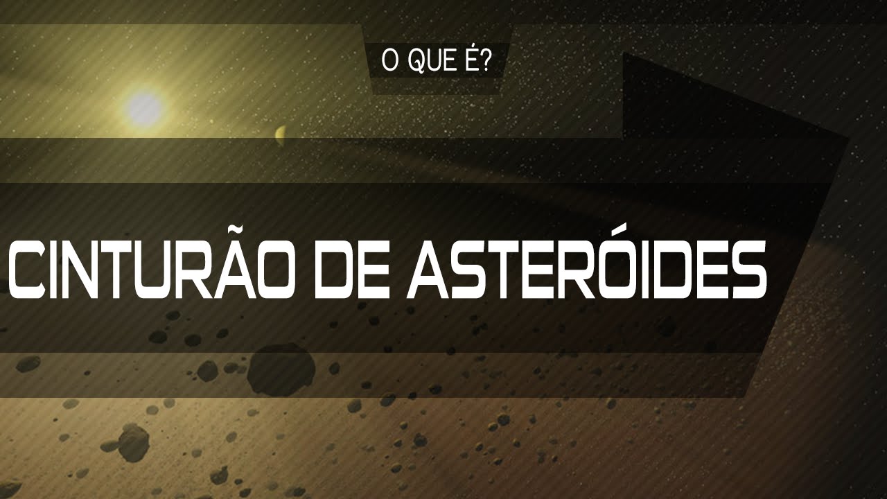O que é cinturão de asteroides?