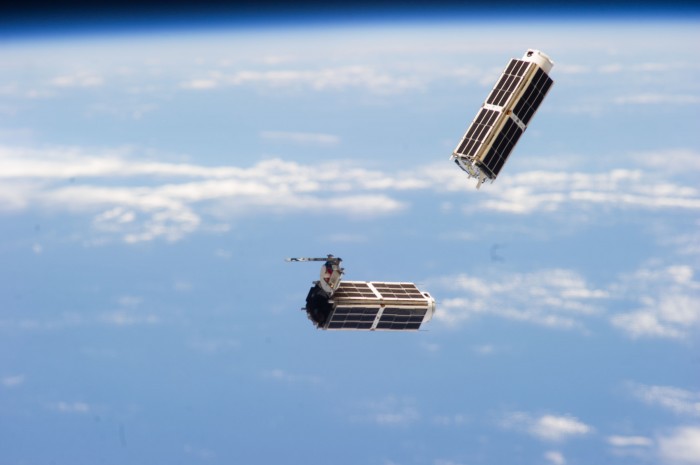 two planet labs dove cubesats deployed from iss 2014 02 11 700x465 1