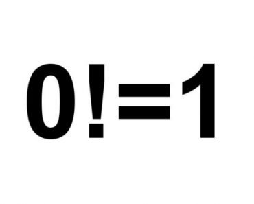 Factorial Of Zero Equal To One 1 370x297 1