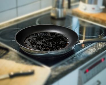 Burnt food in a pan in a kitchen 370x297 1