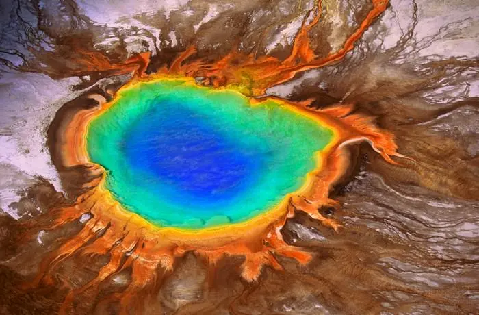Grand Prismatic Spring USA