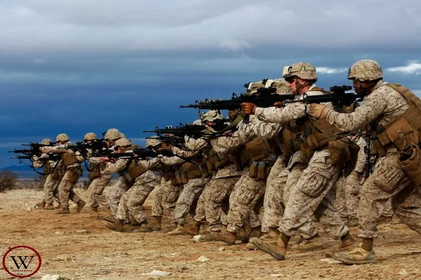 US Marines with Combat Logistics Detachment