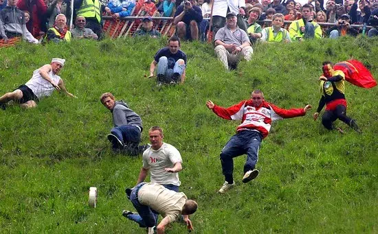 Coopers Hill Cheese Rolling and Wake