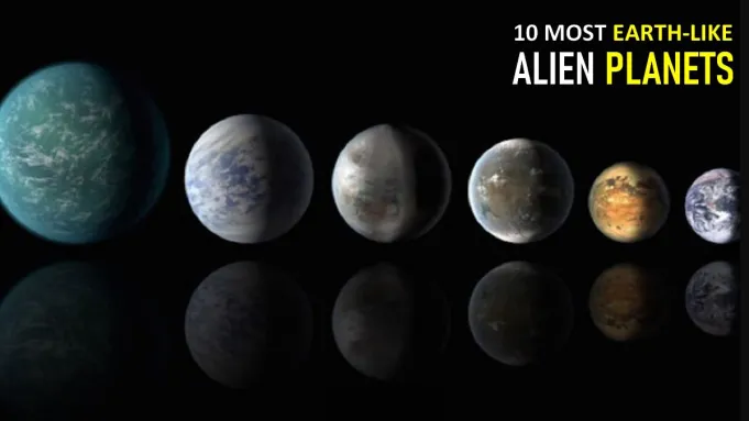 Most Earth like Alien Planets