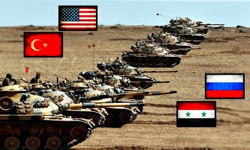 USA and TURKEY VS RUSSIA and CHINA