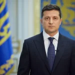 Ukraines President Volodymyr Zelensky