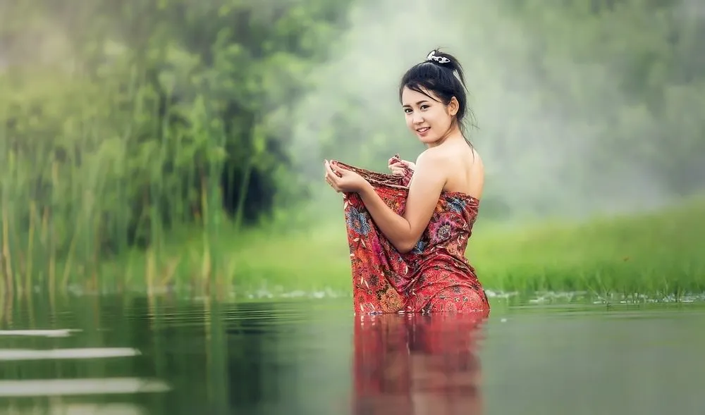 Beautiful Cambodia woman