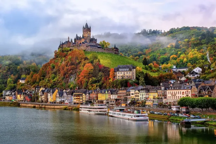 Cochem town Germany