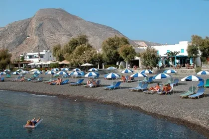 Kamari Beach Greece